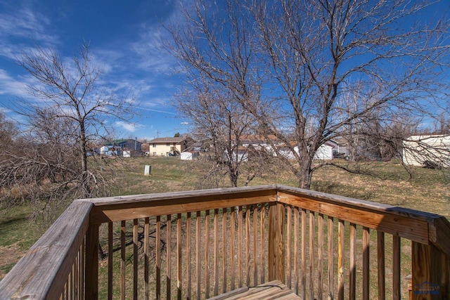 1711 Plateau Ln, Rapid City, SD 57703 - view of wooden terrace