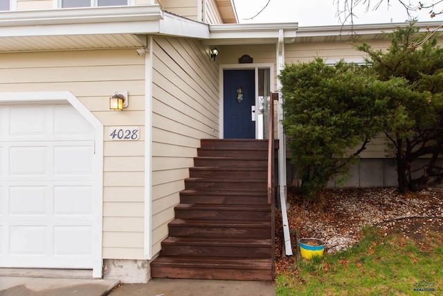 4028 Prairie View Dr, Rapid City, SD 57701 - entrance to property featuring a garage