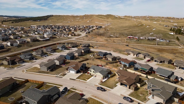 222 E Bengal Dr, Rapid City, SD 57701 - aerial view featuring a mountain view and a residential view