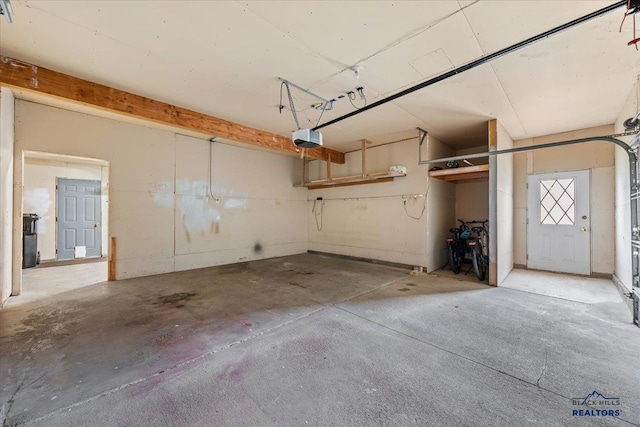 127 Union St, Spearfish, SD 57783 - garage with a garage door opener