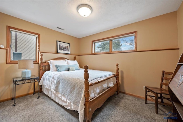 127 Union St, Spearfish, SD 57783 - bedroom featuring visible vents, baseboards, and carpet floors