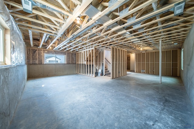 1241 Kenai Dr, Box Elder, SD 57719 - below grade area featuring stairway
