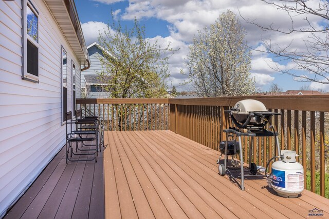 6850 Brighton, Summerset, SD 57718 - view of deck