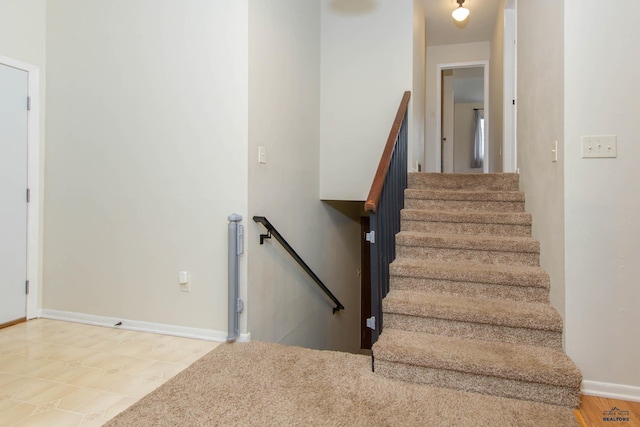 3005 Glenwood Dr, Rapid City, SD 57702 - stairs with baseboards