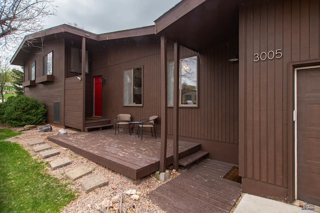 3005 Glenwood Dr, Rapid City, SD 57702 - view of property exterior featuring a deck