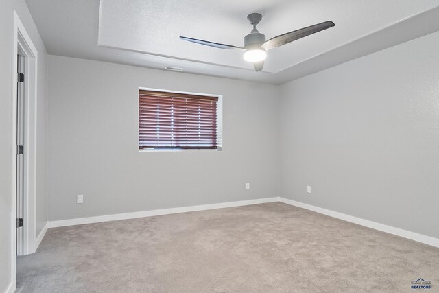 13416 Frontier Loop, Piedmont, SD 57769 - empty room with carpet floors, a ceiling fan, and baseboards