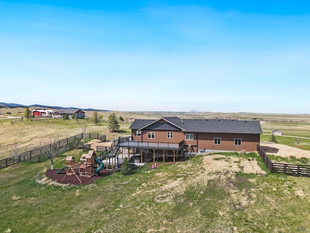 13416 Frontier Loop, Piedmont, SD 57769 - bird's eye view featuring a rural view
