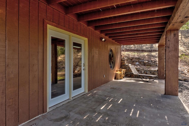view of patio