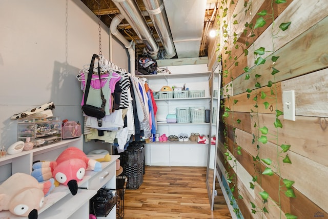 view of storage room