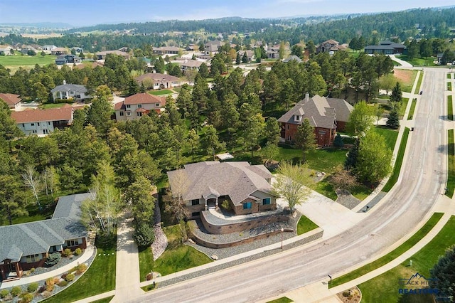 6642 Carnoustie Ct, Rapid City, SD 57702 - drone / aerial view with a residential view