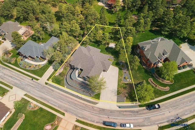 6642 Carnoustie Ct, Rapid City, SD 57702 - drone / aerial view featuring a residential view