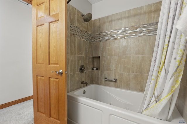 7315 Raven Ct, Rapid City, SD 57702 - bathroom with shower / bath combination with curtain