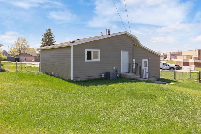 322 Curtis, Rapid City, SD 57702 - rear view of house with cooling unit
