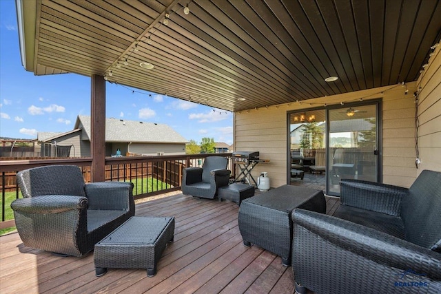 view of deck