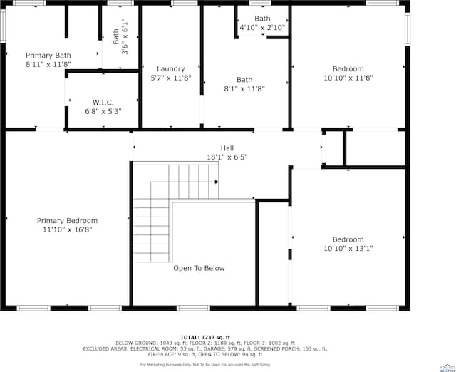 4037 Valley W Dr, Rapid City, SD 57702 - floor plan / room layout
