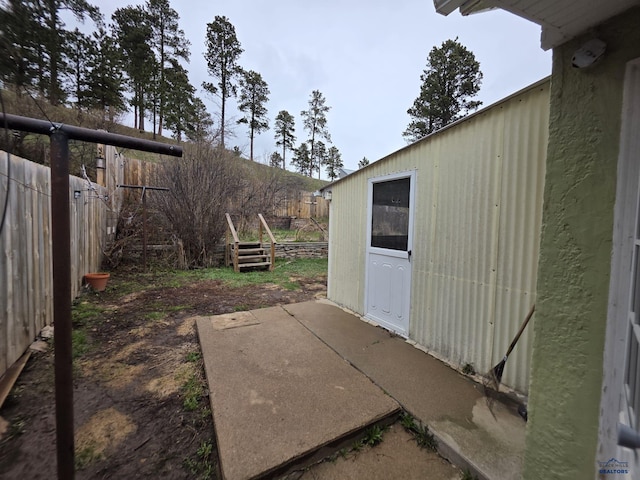142 W Summit, Lead, SD 57754 - view of patio / terrace with fence