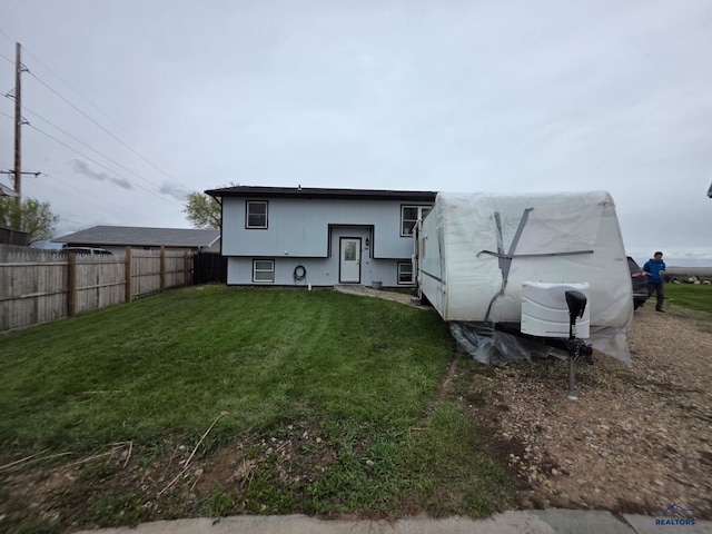 view of back of property