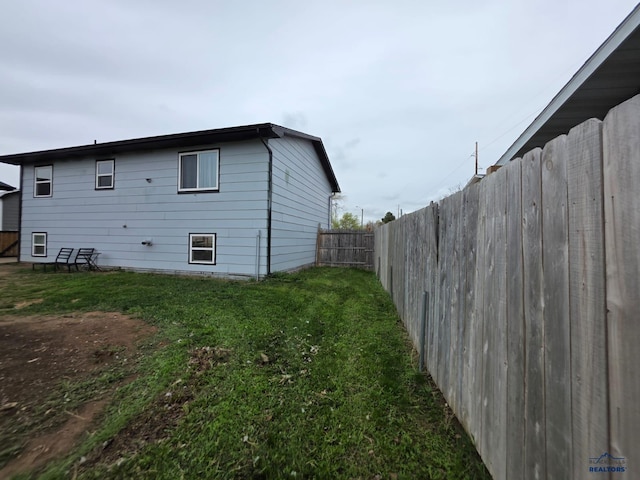 view of back of property