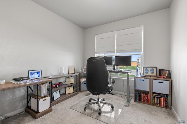 506 Solomon Ct, Rapid City, SD 57703 - carpeted office space featuring baseboards