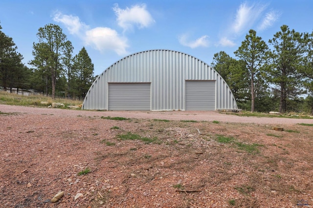 24427 Thovson Rd, Keystone, SD 57751 - view of detached garage