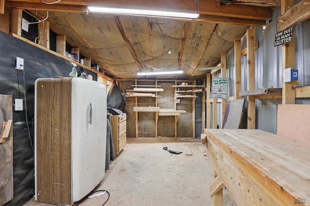 24427 Thovson Rd, Keystone, SD 57751 - view of unfinished below grade area