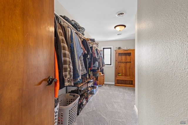 202 S B Ave, New Underwood, SD 57761 - spacious closet featuring carpet floors