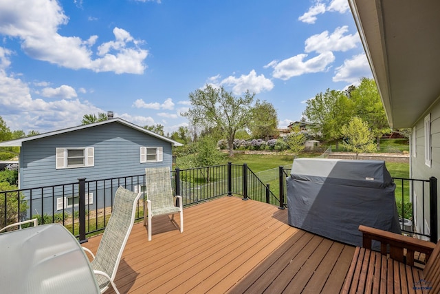 3204 Flint Dr, Rapid City, SD 57702 - deck featuring a yard