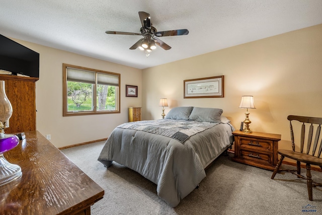 3204 Flint Dr, Rapid City, SD 57702 - carpeted bedroom with baseboards and ceiling fan