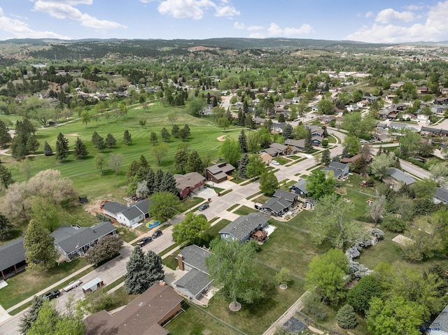 3204 Flint Dr, Rapid City, SD 57702 - aerial view of property's location with nearby suburban area and a golf club