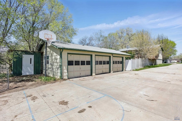 5753 Pluto, Rapid City, SD 57703 - detached garage featuring fence