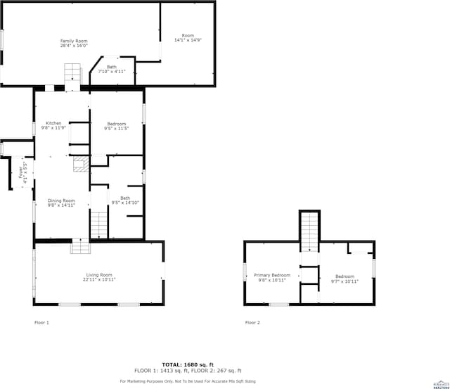 4648 Carol, Rapid City, SD 57703 - room layout