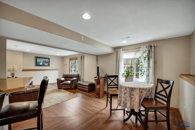 2930 Princeton Ct, Rapid City, SD 57702 - dining area featuring wood finished floors and recessed lighting