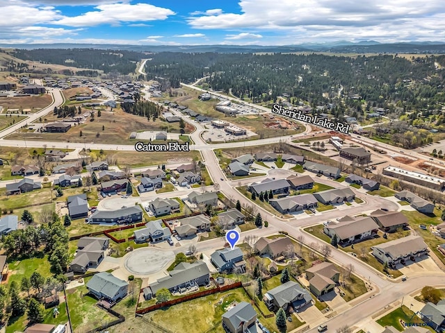 2930 Princeton Ct, Rapid City, SD 57702 - aerial view of property's location featuring nearby suburban area