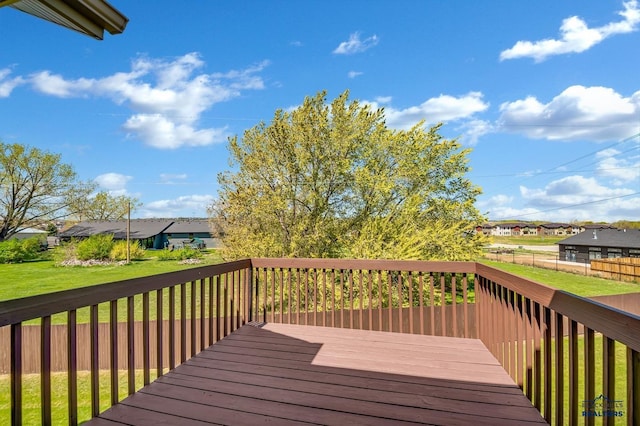 4307 Henry Ct, Rapid City, SD 57701 - deck with a residential view