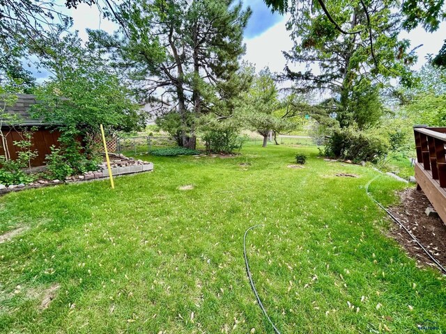 1504 Morningside Dr, Rapid City, SD 57701 - view of yard featuring an outbuilding