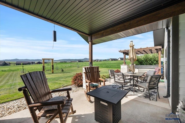 8009 Brooks Loop, Spearfish, SD 57783 - view of patio / terrace featuring outdoor dining area