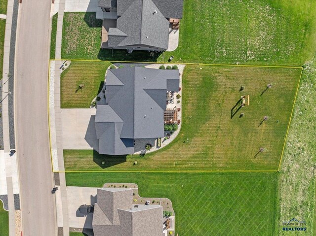 8009 Brooks Loop, Spearfish, SD 57783 - aerial overview of property's location featuring property parcel outlined