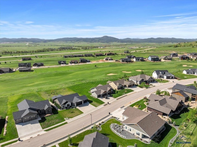 8009 Brooks Loop, Spearfish, SD 57783 - aerial view of residential area with a mountain backdrop