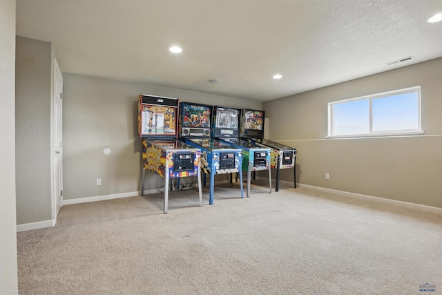 960 Nicole St, Rapid City, SD 57701 - playroom featuring carpet flooring, baseboards, and recessed lighting