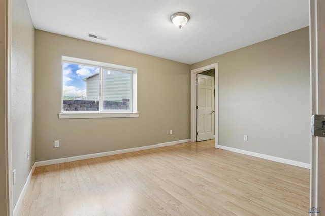 960 Nicole St, Rapid City, SD 57701 - empty room featuring wood finished floors and baseboards