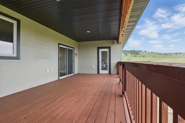 960 Nicole St, Rapid City, SD 57701 - view of wooden terrace