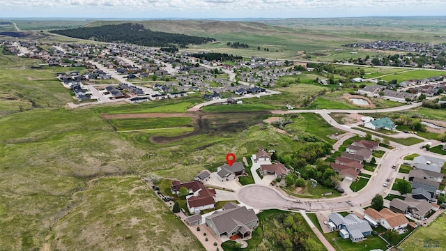 960 Nicole St, Rapid City, SD 57701 - aerial overview of property's location featuring nearby suburban area