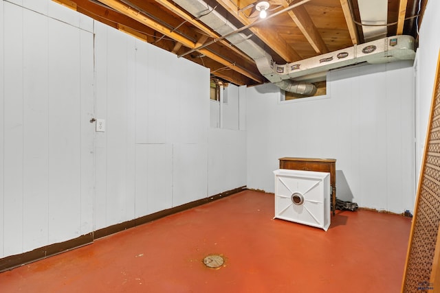 2739 W W St, Anne, Rapid City, SD 57701 - below grade area featuring baseboards
