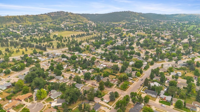 2739 W W St, Anne, Rapid City, SD 57701 - aerial view of property's location with a mountainous background