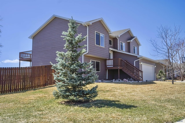 755 Field View Dr, Rapid City, SD 57701 - view of side of property with stairs