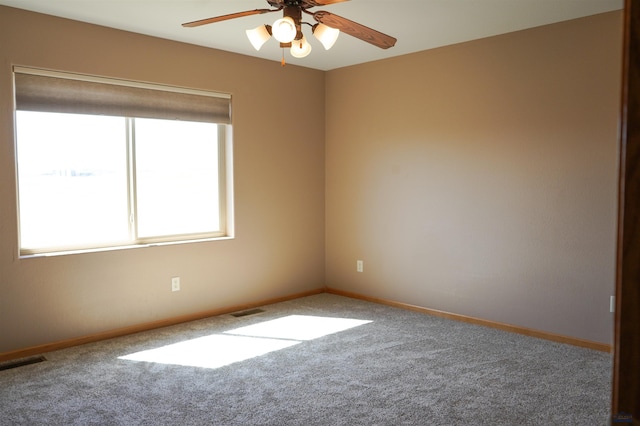 755 Field View Dr, Rapid City, SD 57701 - carpeted empty room with a ceiling fan and baseboards