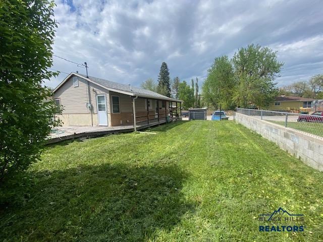 1220 Shephard St, Sturgis, SD 57785 - view of yard