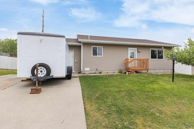 5436 Weathervane Ln, Rapid City, SD 57703 - view of front of house with roof with shingles