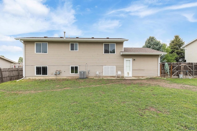 5436 Weathervane Ln, Rapid City, SD 57703 - rear view of property with central AC unit