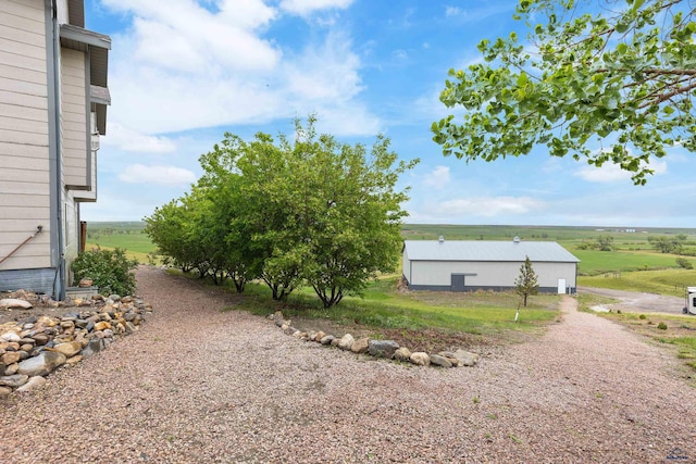 22841 Gateway Dr, Box Elder, SD 57719 - view of yard with a rural view